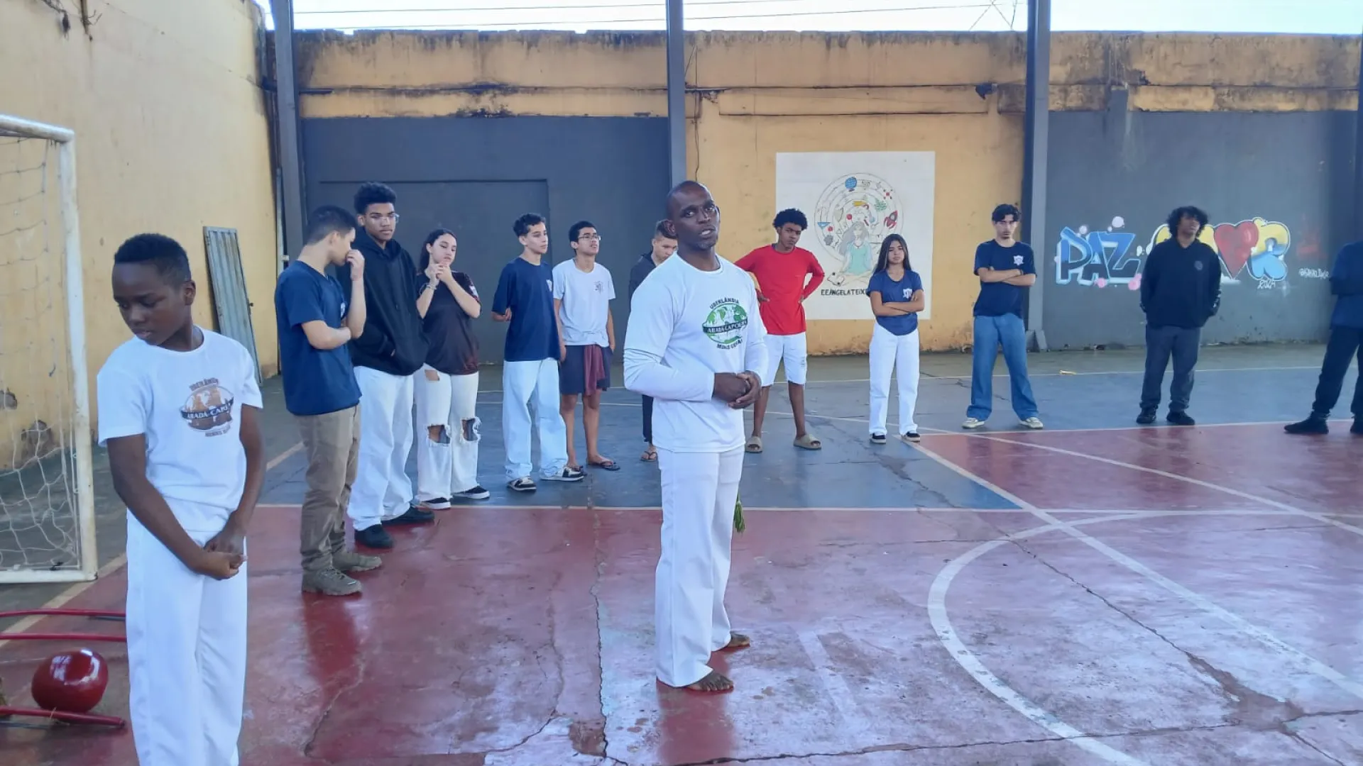 Registro de evento de capoeira