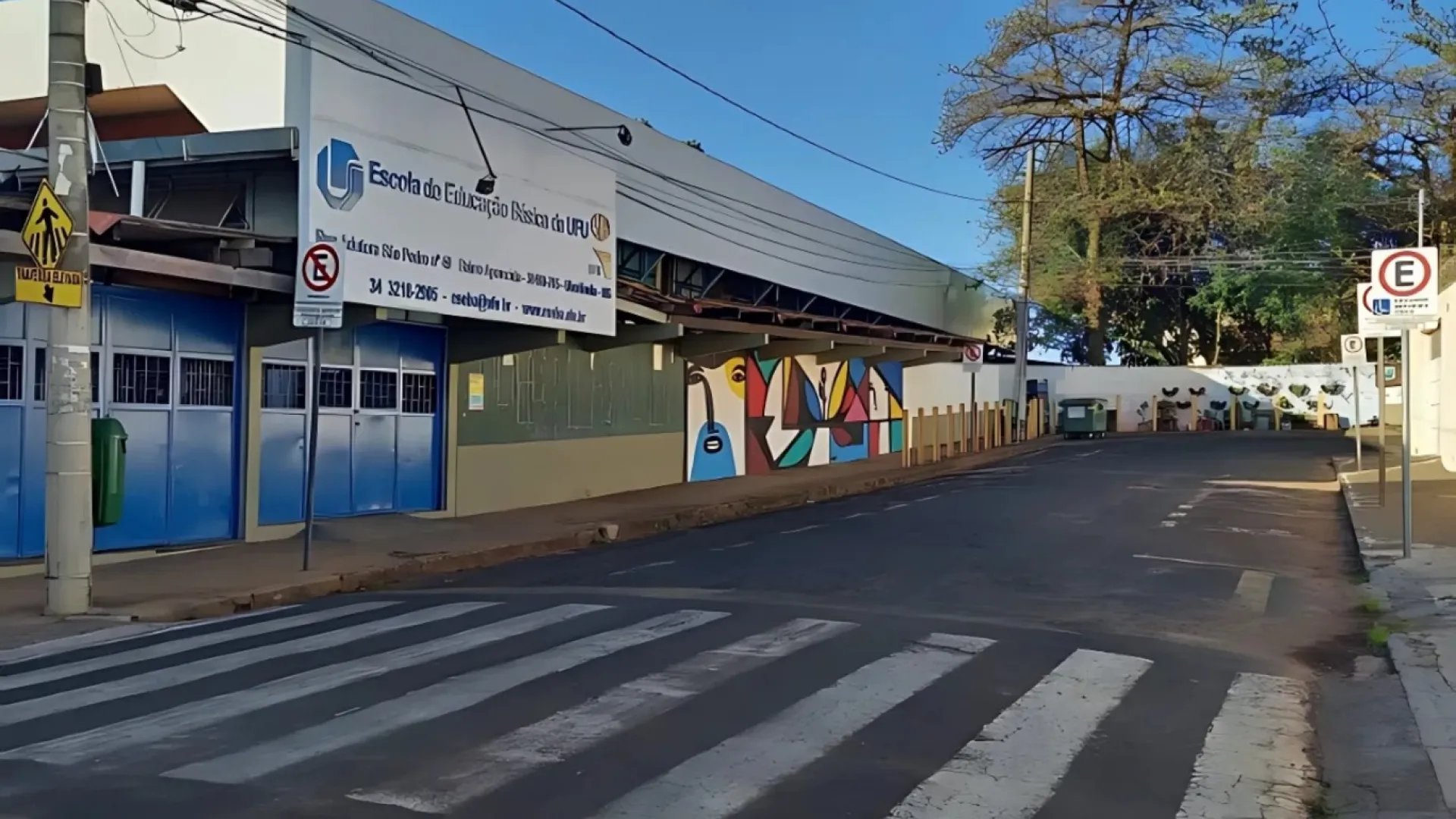 Fachada da Eseba/UFU