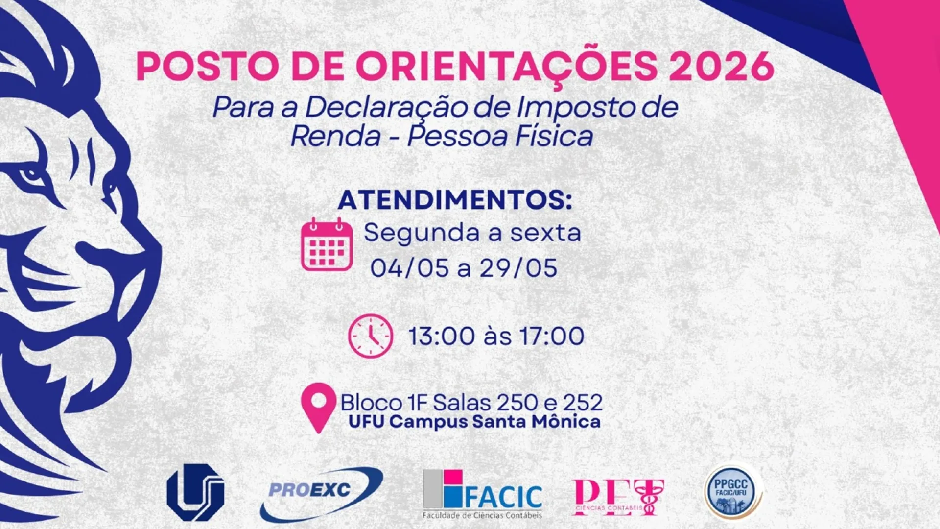 PET Ciências Contábeis promove posto de orientação sobre a declaração do imposto de renda