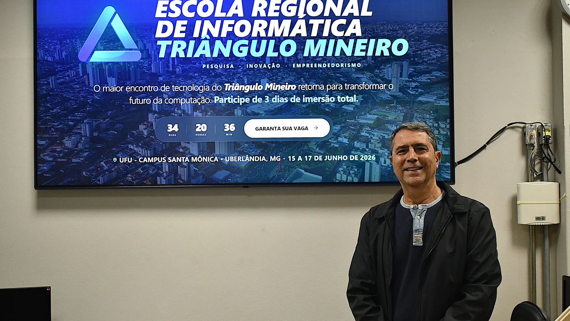 Alexandre Cardoso no laboratório 