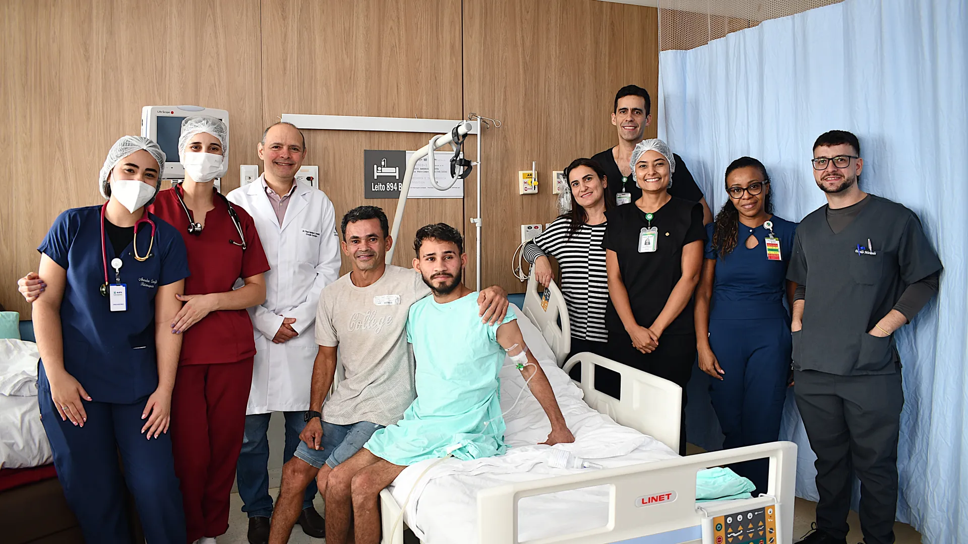 HC-UFU realiza procedimento inédito com polilaminina em paciente com lesão medular