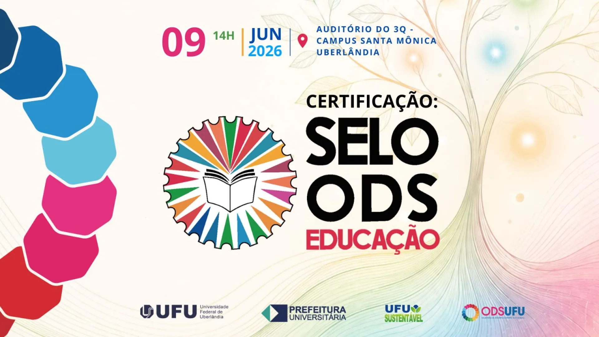 Premiação Selo ODS Educação celebra projetos sustentáveis desenvolvidos pela UFU