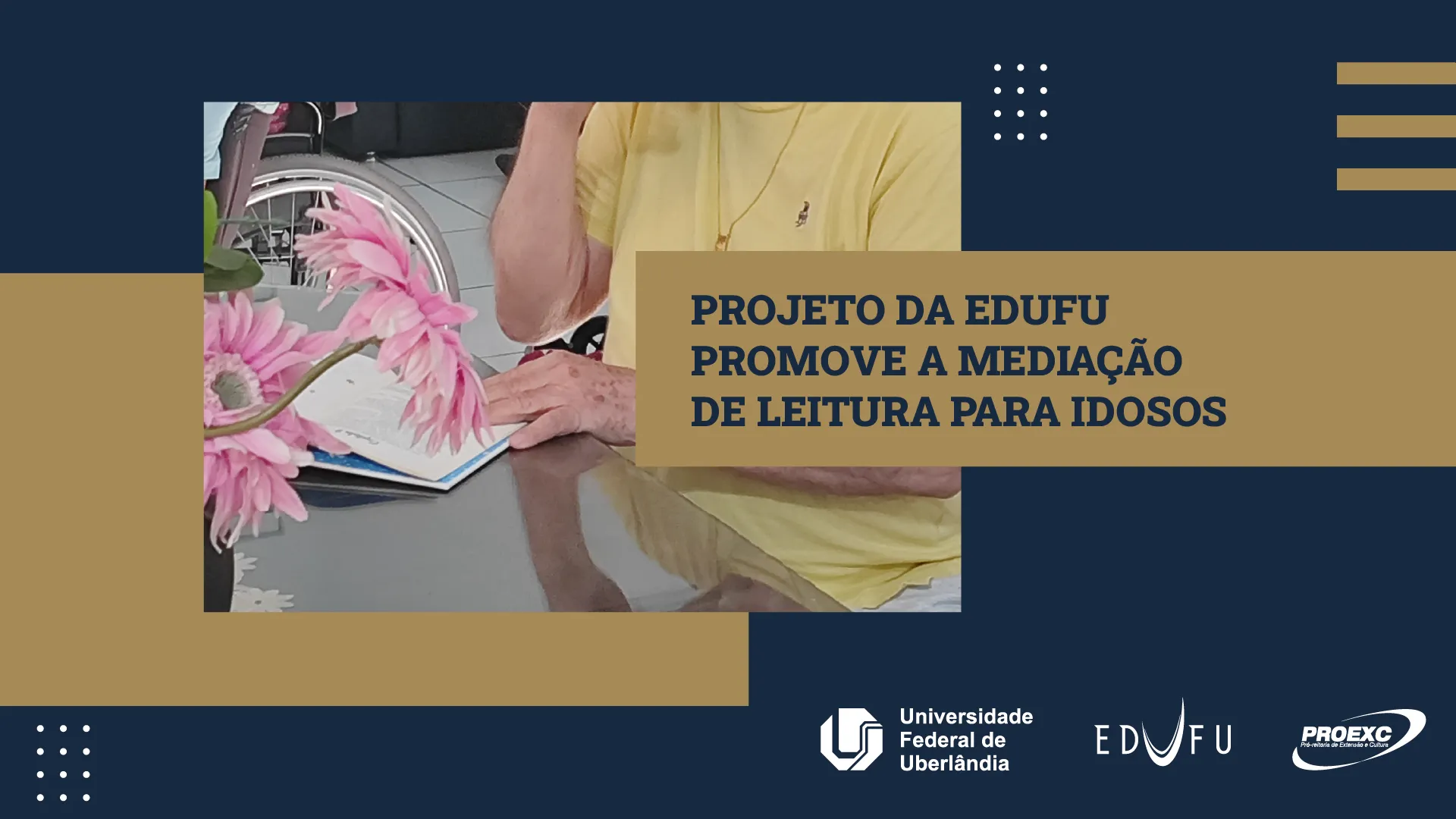 A leitura como instrumento de inclusão e diálogo para pessoas idosas