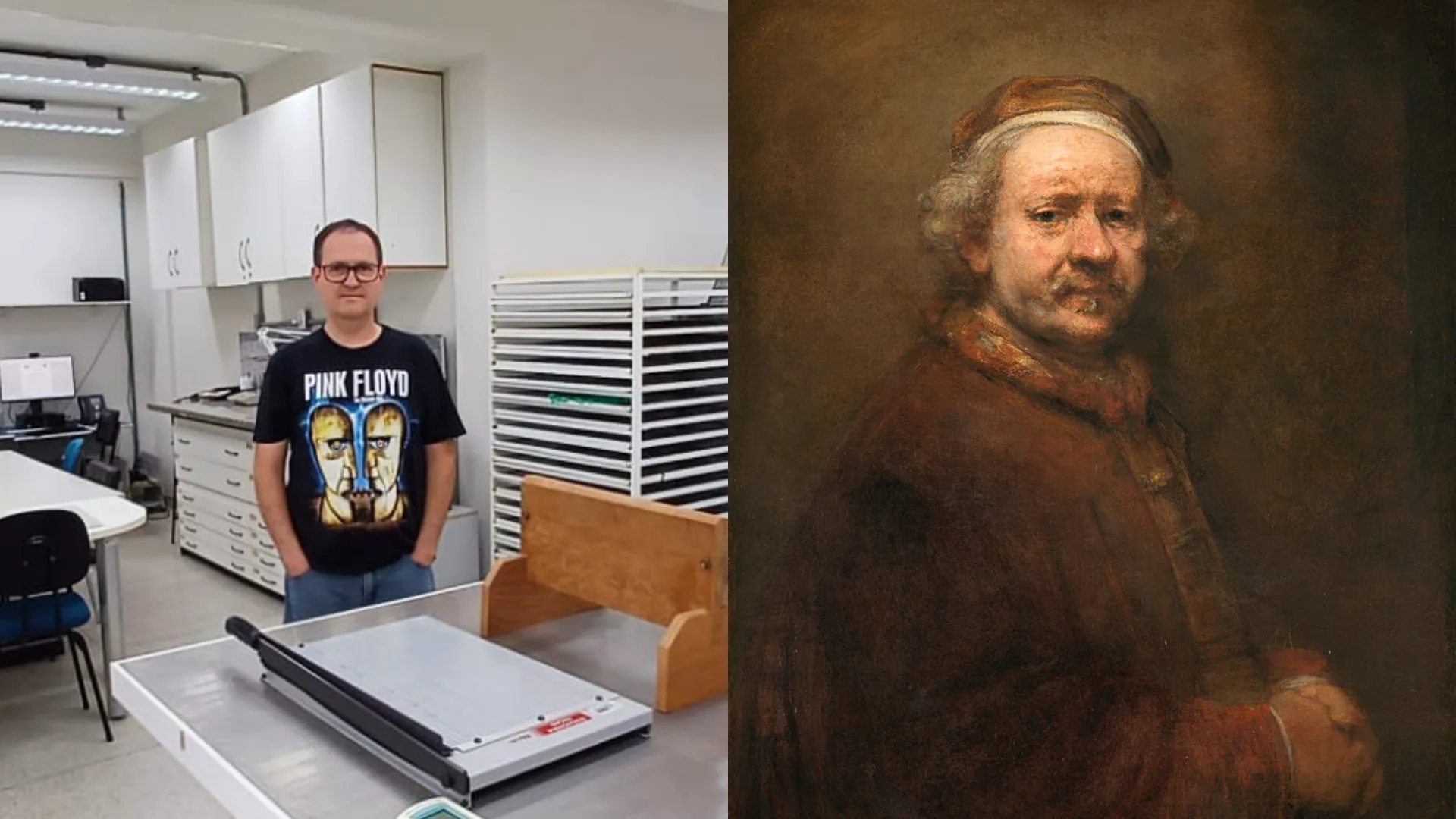 Restaurador da UFU reproduz método de produção artesanal de tintas usadas por Rembrandt