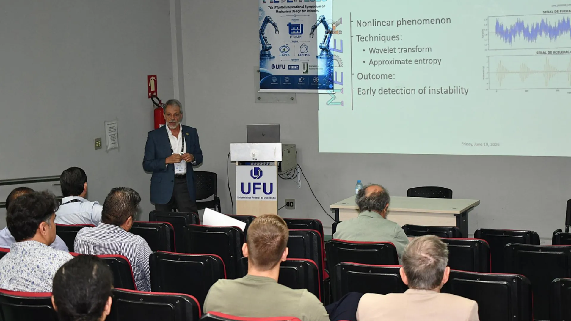 UFU sedia simpósio internacional de Engenharia Robótica