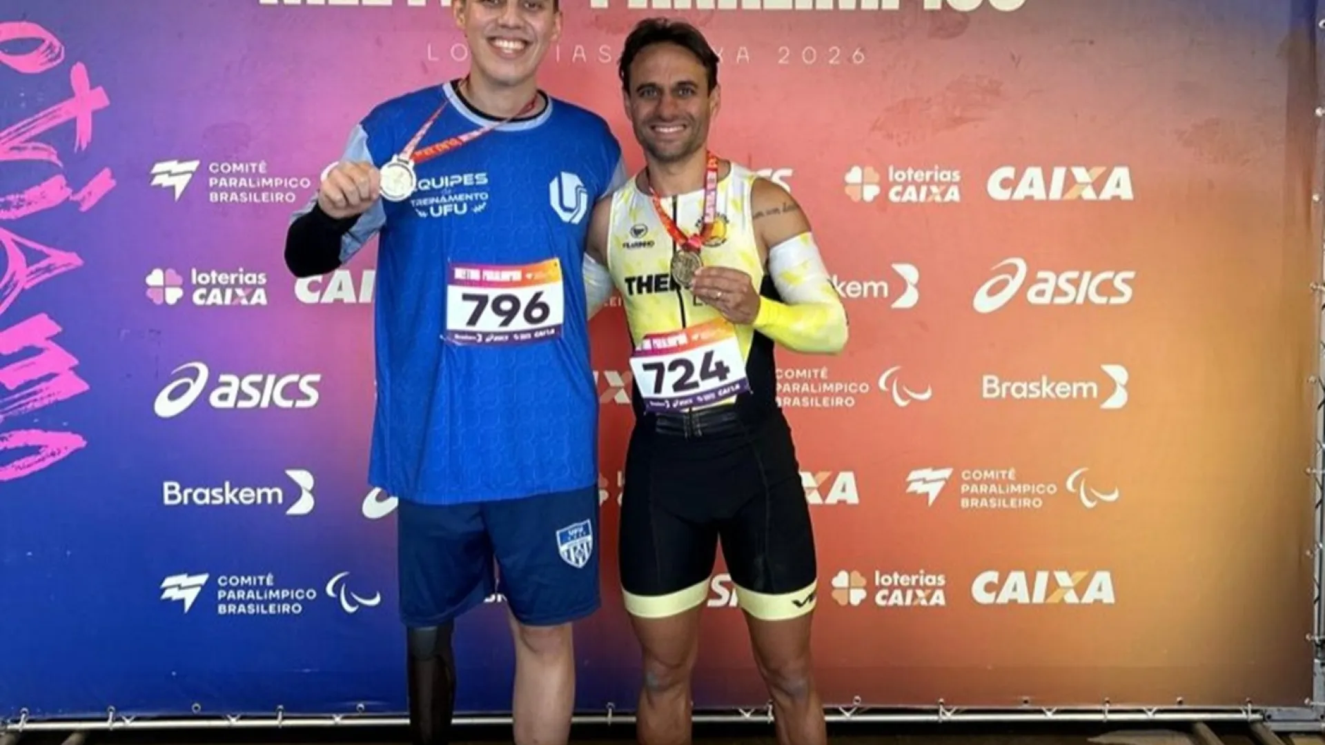 Atleta da UFU medalha no Meeting Paralímpico Universitário 2026
