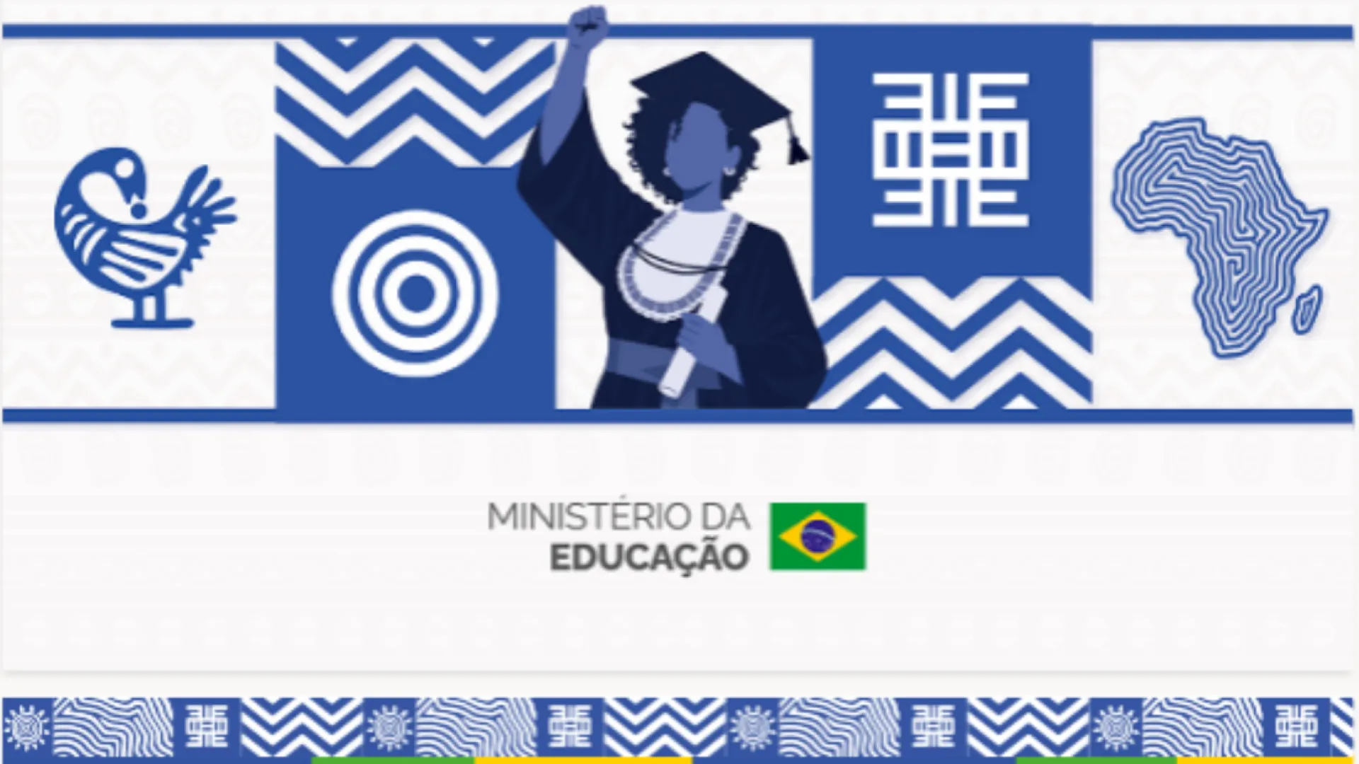 Banner de divulgação do Ministério da Educação