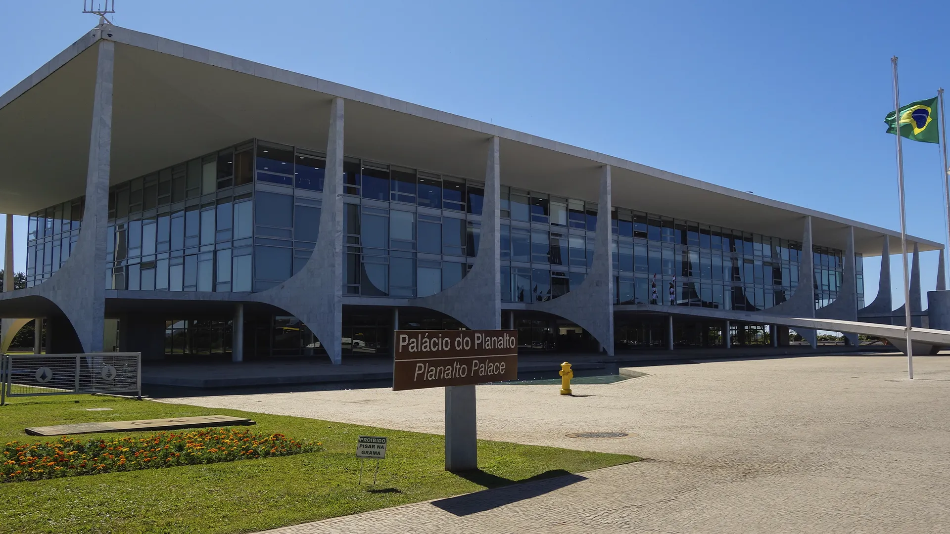 Foto do Palácio do Planalto