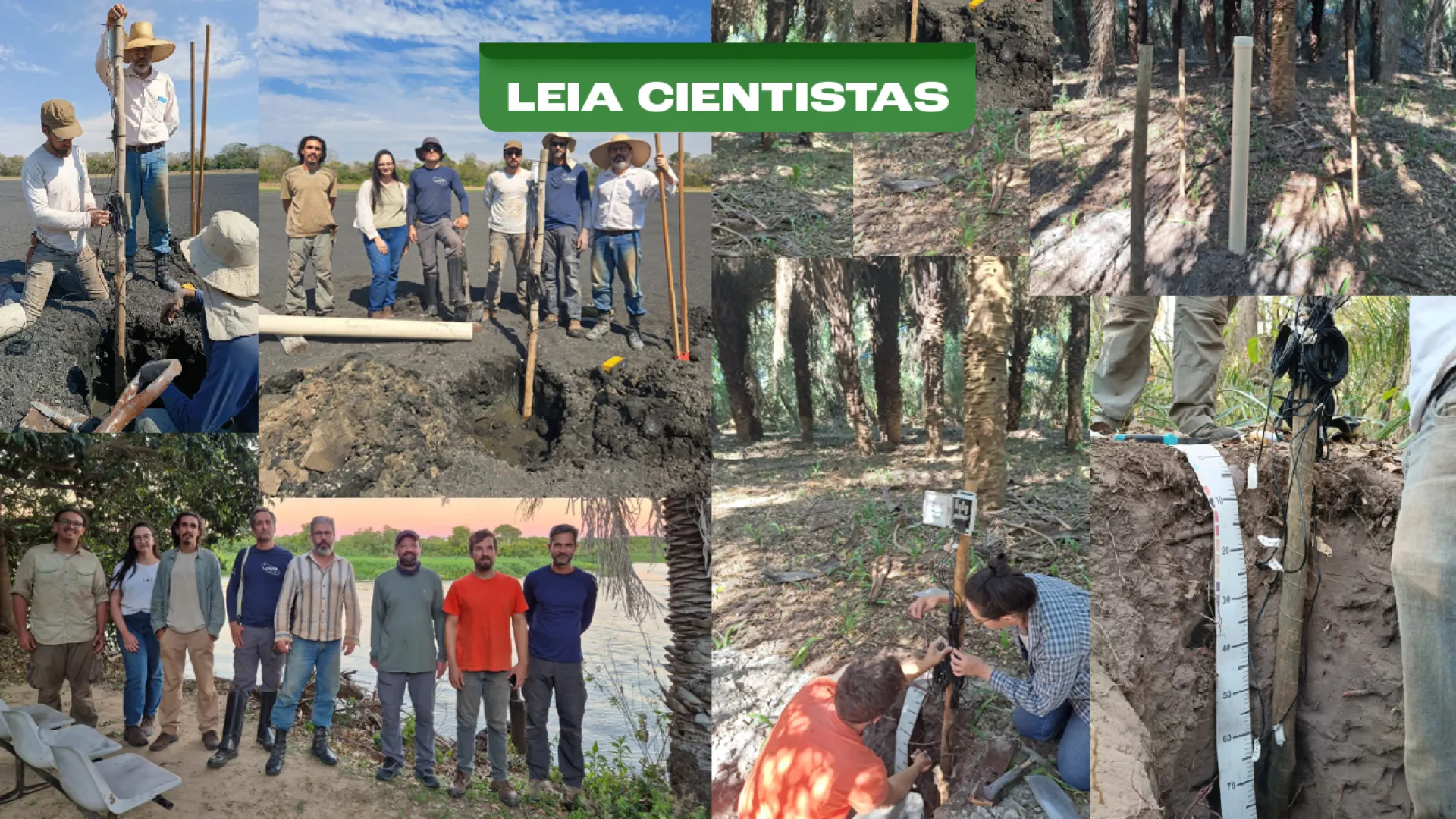 INCT Solos do Brasil, UFU, UFV e UFMS  iniciam no Pantanal a Rede Nacional de  Monitoramento Termo-Hídrico dos Solos 