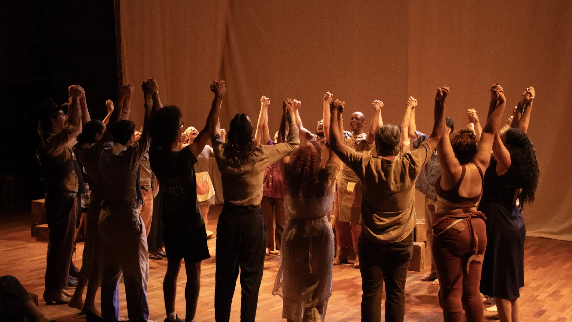 Alunos do curso de Teatro da UFU