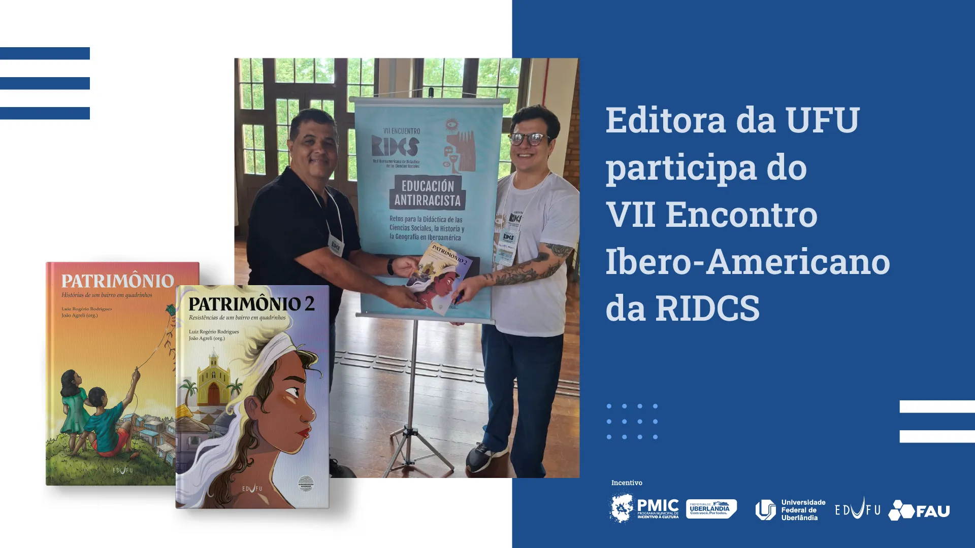 Banner de Divulgação do VII Encuentro Iberoamericano de la RIDCS