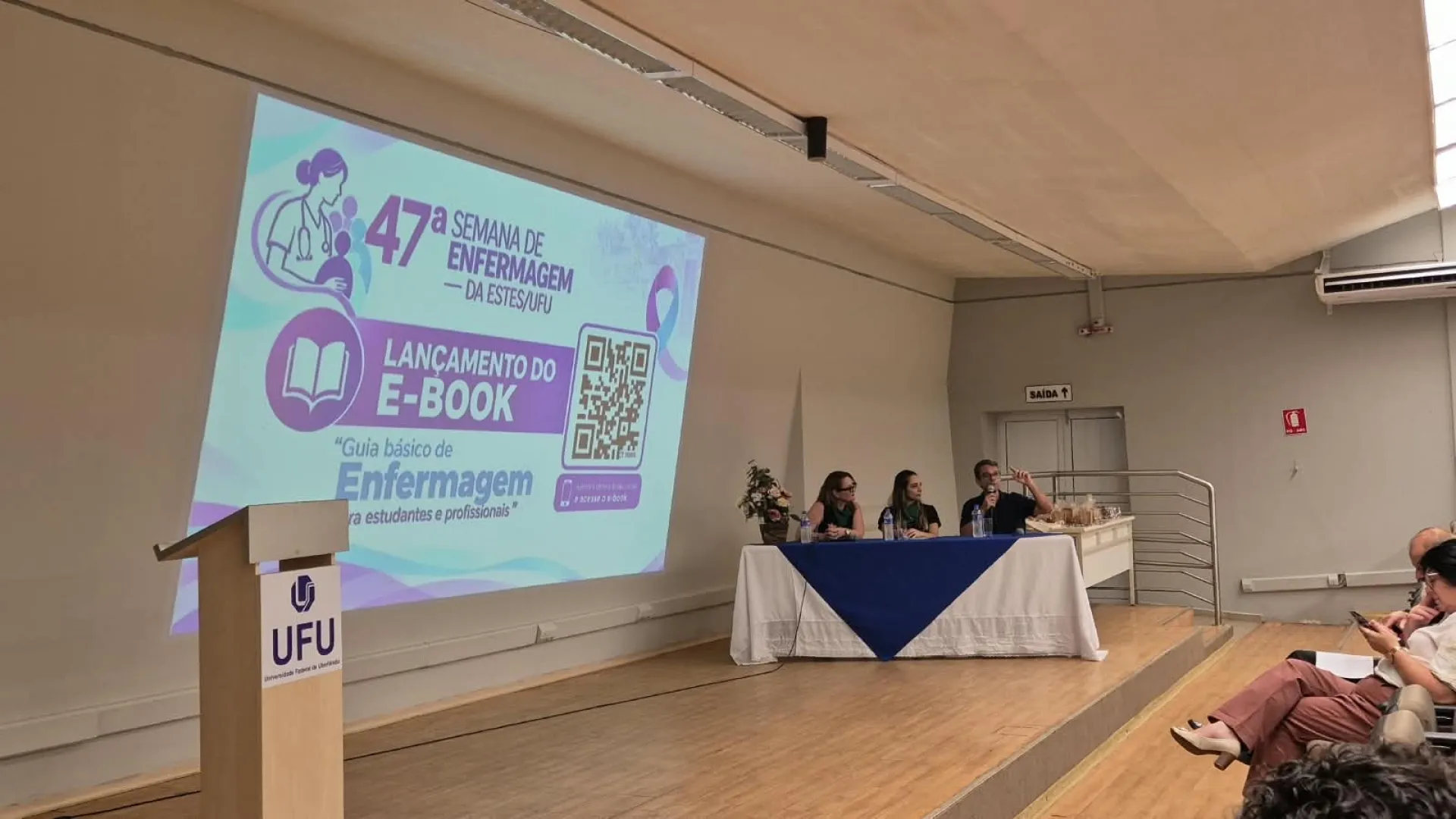 Lançamento do Guia Básico de Enfermagem para estudantes e profissionais