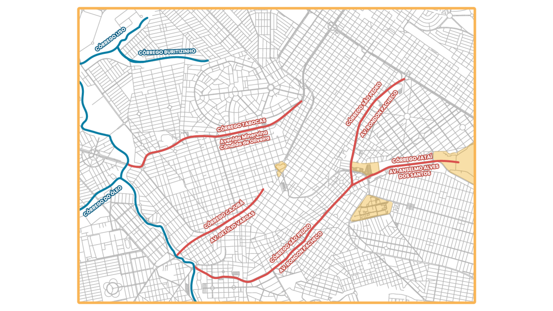 Mapa de uberlândia