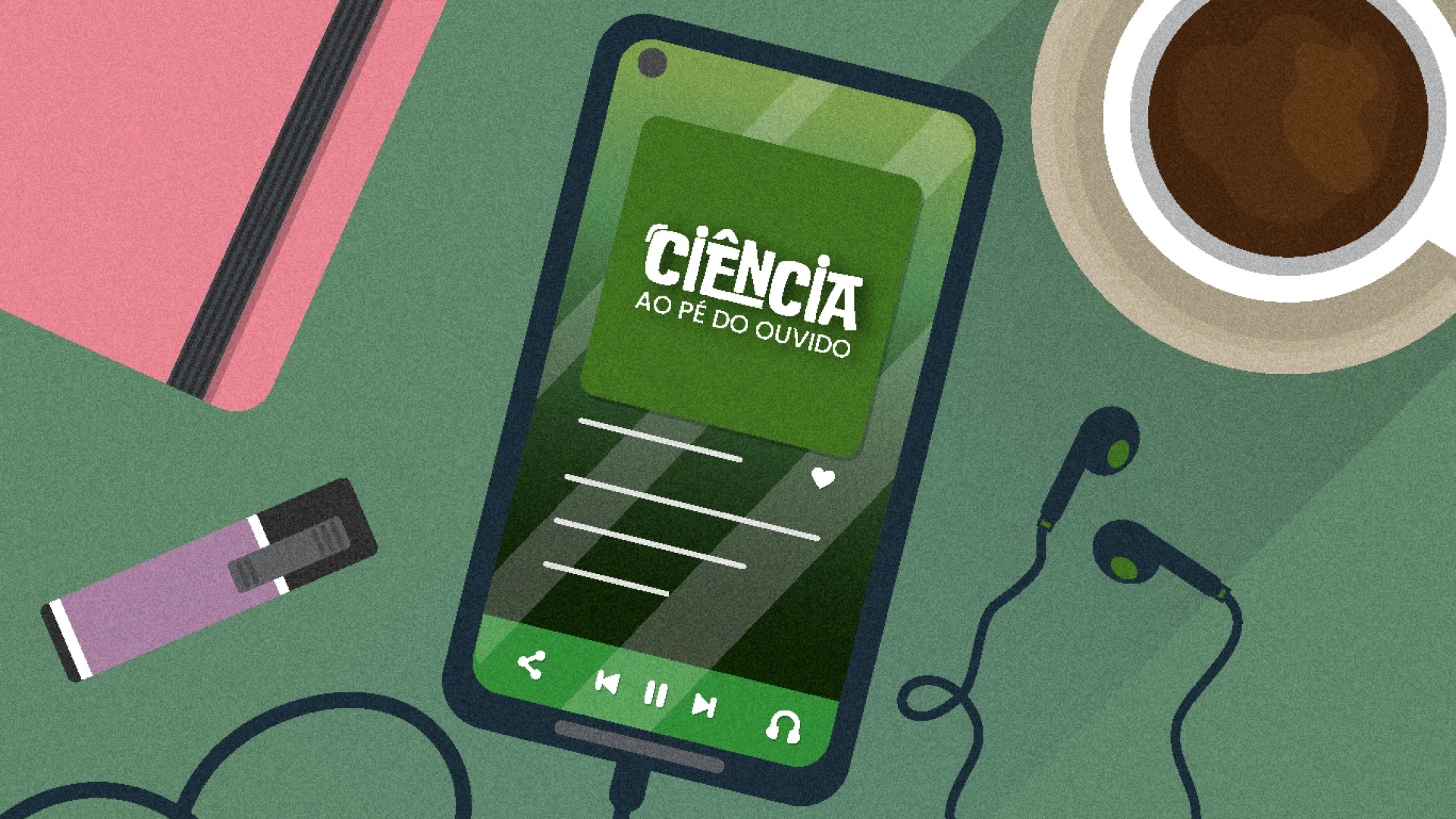 Capa Ciência ao Pé do Ouvido