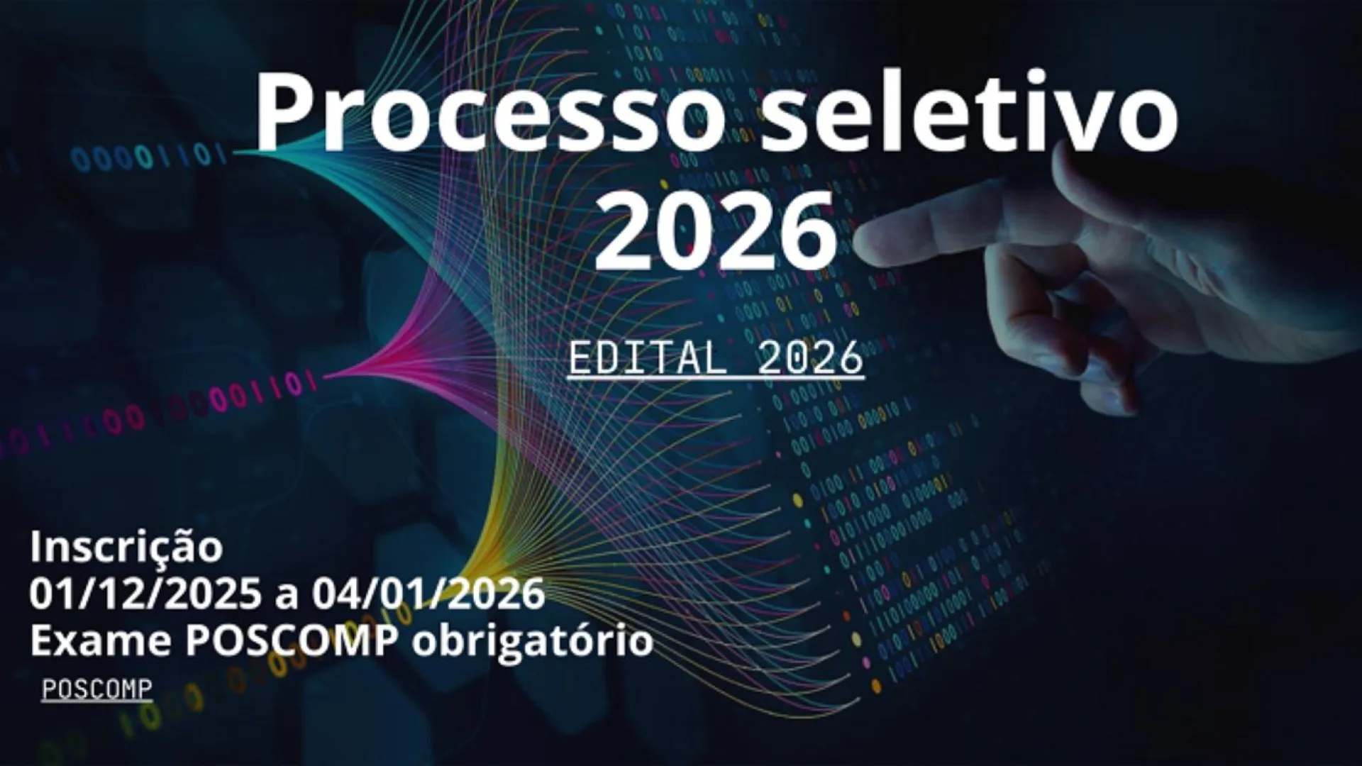 Banner Processo Seletivo POSCOMP 2026
