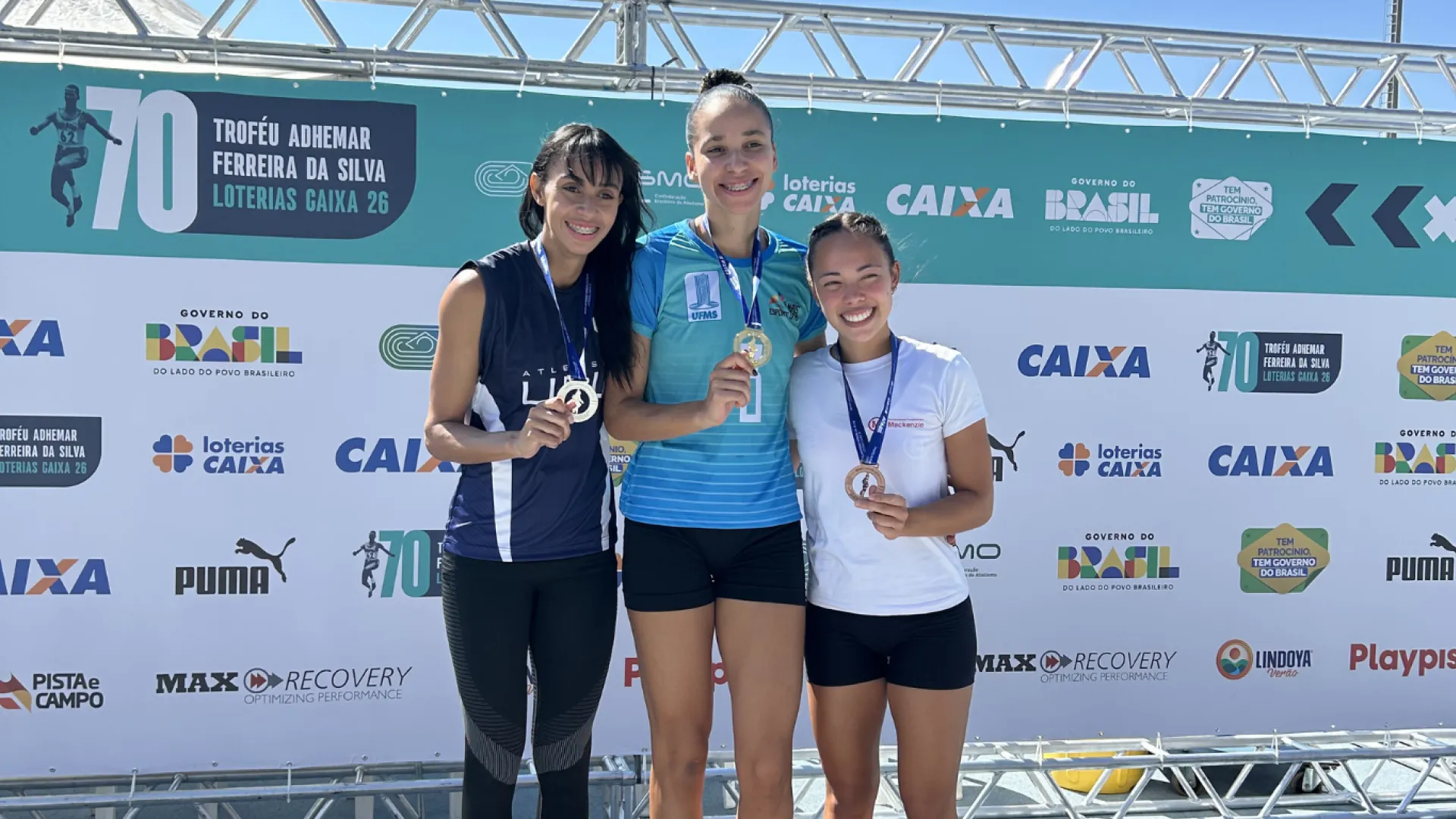 Joice no podium 