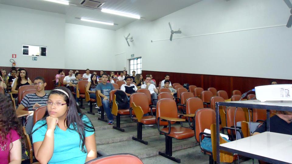 Recepção aos Ingressantes no Campus Patos de Minas (Foto: Arquivo UFU Patos de Minas)
