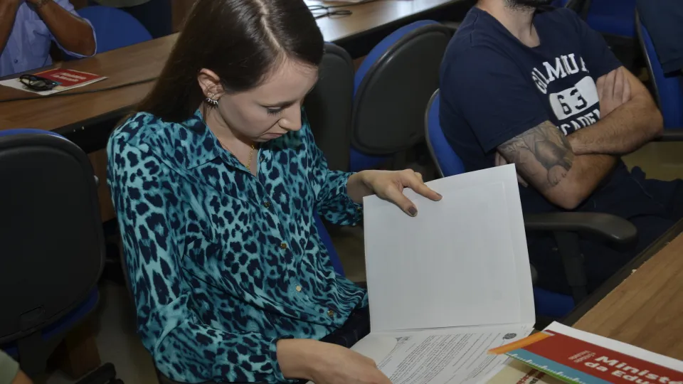 Posse dos novos servidores  Foto: Milton Santos