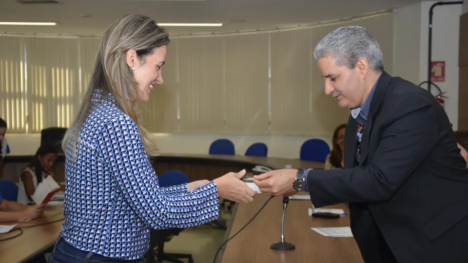  Posse dos novos servidores  Foto: Milton Santos