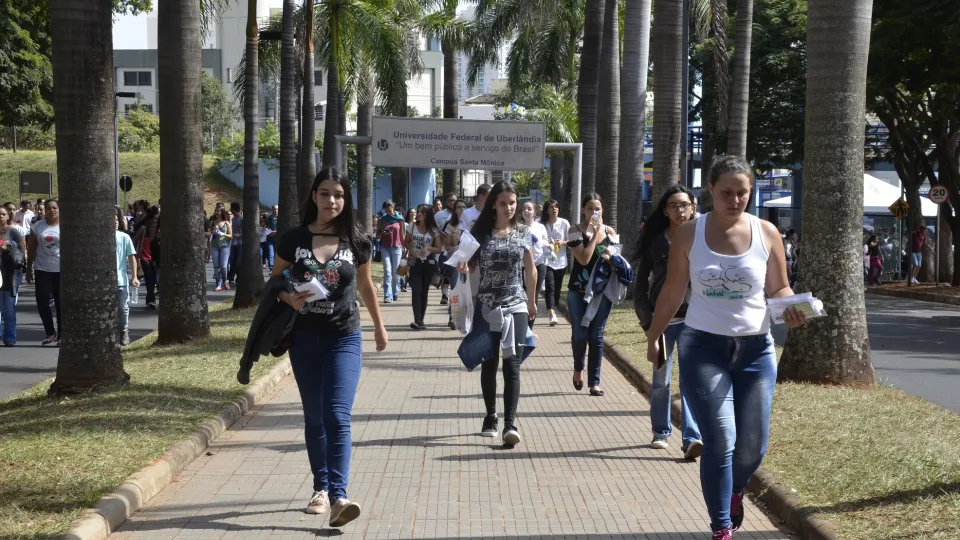 O Campus Santa Mônica foi um dos locais onde foram aplicadas as provas (foto: Marco Cavalcanti)