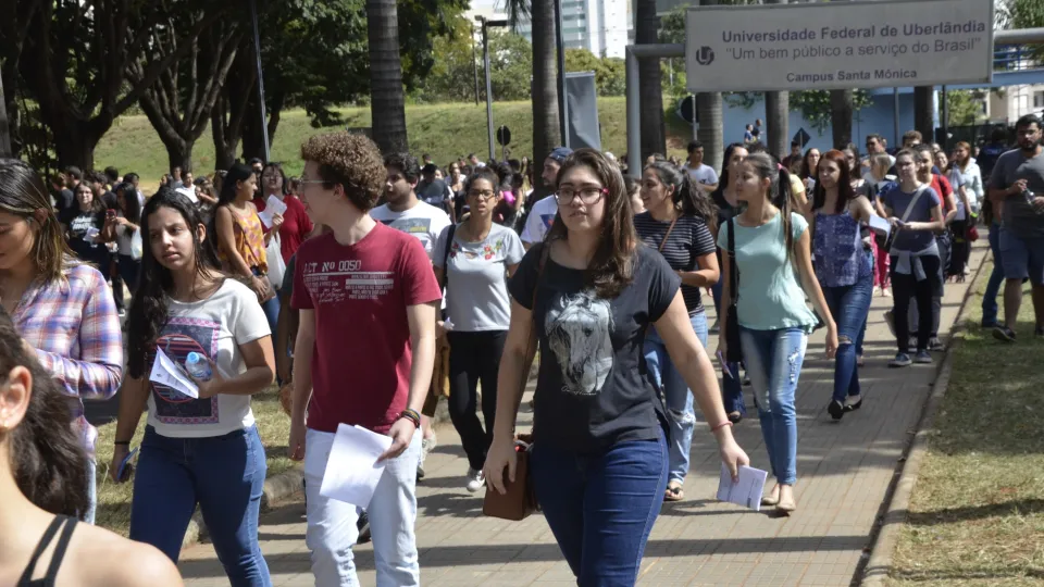 O Campus Santa Mônica foi um dos locais onde foram aplicadas as provas (foto: Marco Cavalcanti)