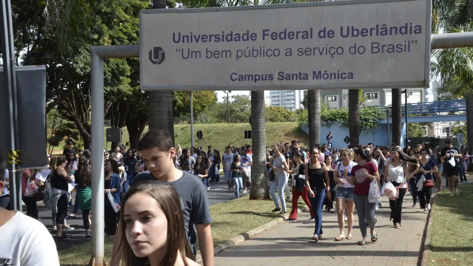 O Campus Santa Mônica foi um dos locais onde foram aplicadas as provas (foto: Marco Cavalcanti)