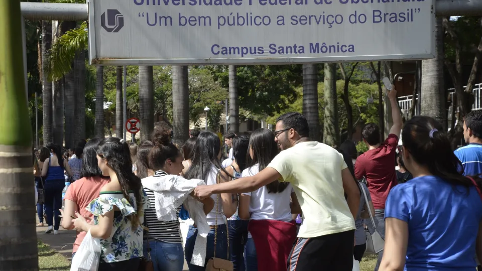 O Campus Santa Mônica foi um dos locais onde foram aplicadas as provas (foto: Marco Cavalcanti)