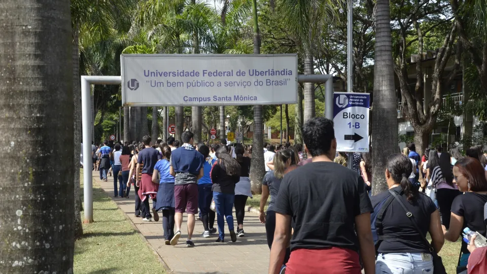 O Campus Santa Mônica foi um dos locais onde foram aplicadas as provas (foto: Marco Cavalcanti)