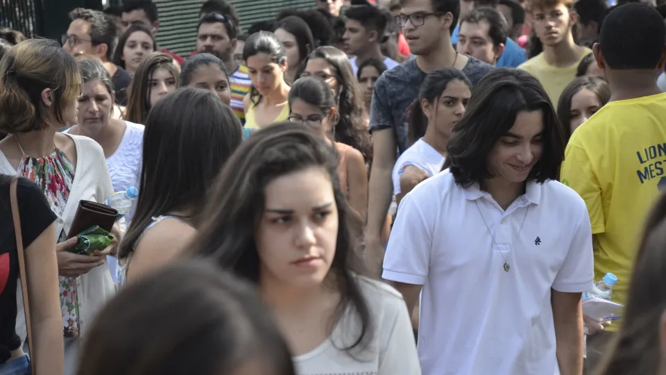 O Campus Santa Mônica foi um dos locais onde foram aplicadas as provas (foto: Marco Cavalcanti)