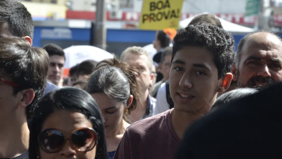 O Campus Santa Mônica foi um dos locais onde foram aplicadas as provas (foto: Marco Cavalcanti)