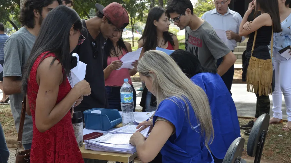 O Campus Santa Mônica foi um dos locais onde foram aplicadas as provas (foto: Marco Cavalcanti)