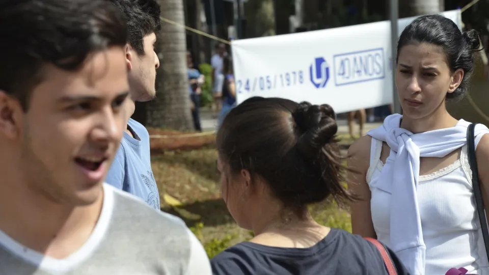 O Campus Santa Mônica foi um dos locais onde foram aplicadas as provas (foto: Marco Cavalcanti)