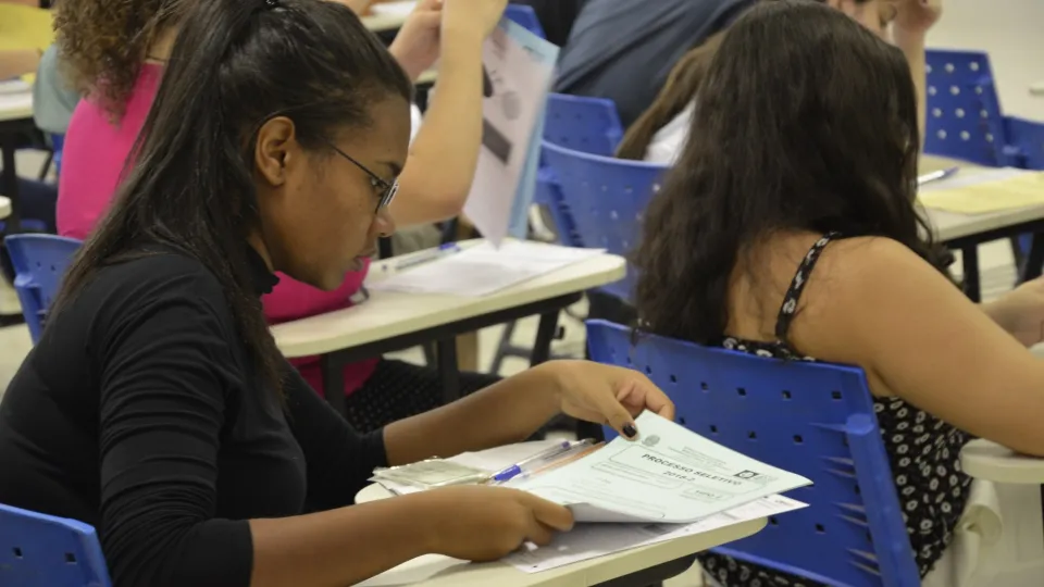 O Campus Santa Mônica foi um dos locais onde foram aplicadas as provas (foto: Marco Cavalcanti)