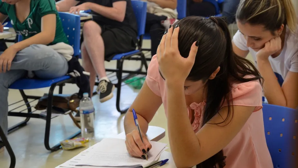 O Campus Santa Mônica foi um dos locais onde foram aplicadas as provas (foto: Marco Cavalcanti)