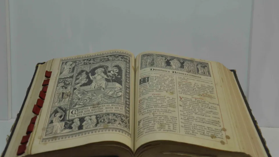 Peças expostas no Museu de Arte Sacra da Diocese de Uberlândia (foto: Milton Santos)