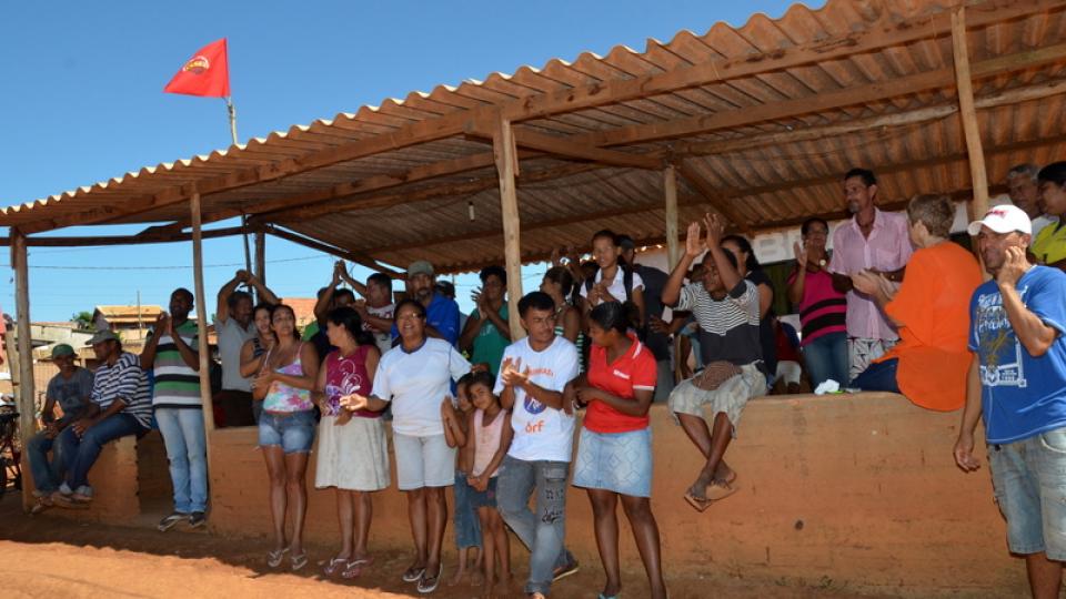 Centro comunitário do Assentamento - Foto: Milton Santos