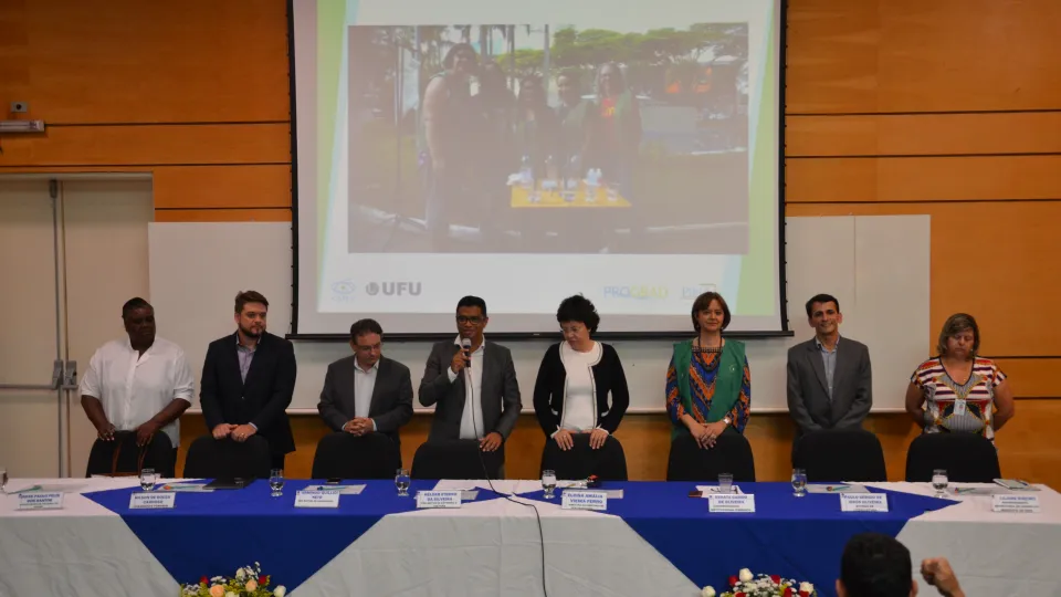 Abertura do evento em Uberlândia (Fotos: Milton Santos) 