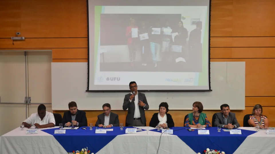 Abertura do evento em Uberlândia (Fotos: Milton Santos) 