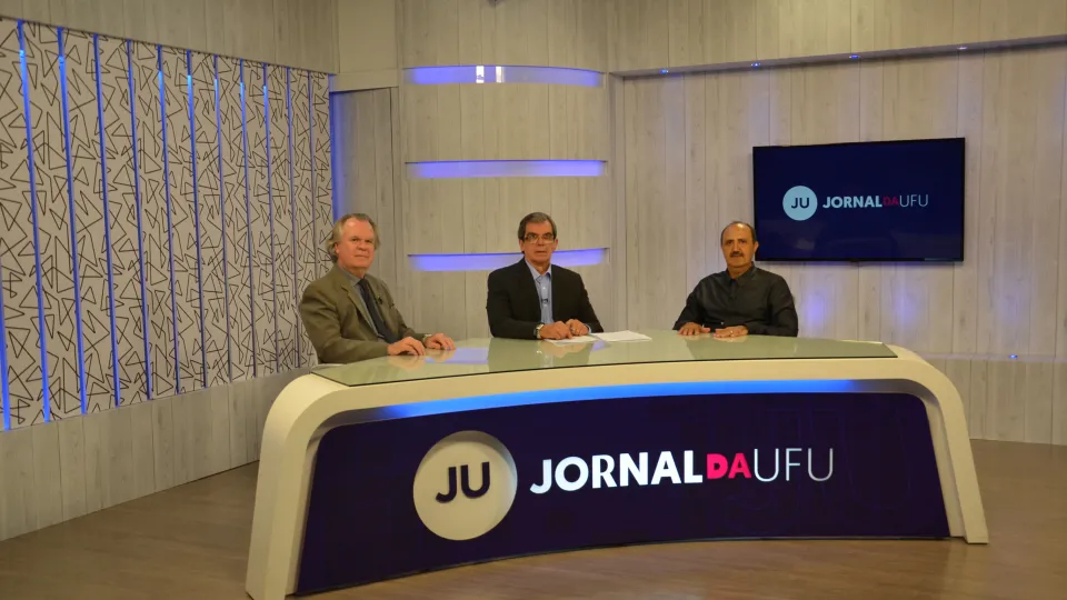 Novo telejornal da UFU (Foto: Milton Santos)