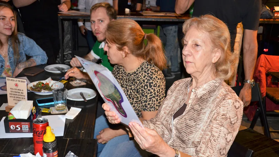 Pint of Science realizado na terça-feira, 8/11, no bar Libertas (fotos: Milton Santos)