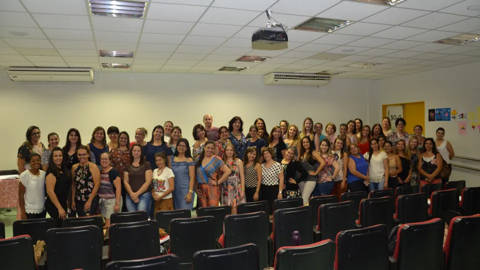 Segundo dia do Pnaic, que  acontece no Campus Santa Mônica (Foto: Milton Santos) 