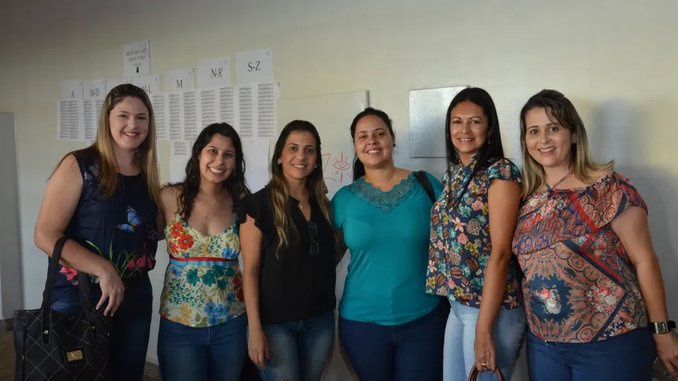Segundo dia do Pnaic, que  acontece no Campus Santa Mônica (Foto: Milton Santos) 