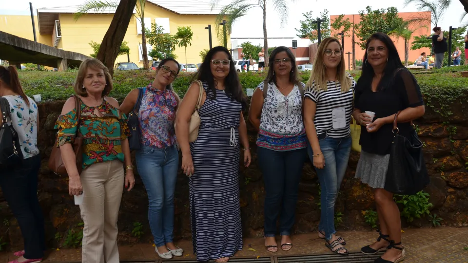 Segundo dia do Pnaic, que  acontece no Campus Santa Mônica (Foto: Milton Santos) 
