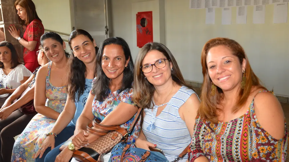 Segundo dia do Pnaic, que  acontece no Campus Santa Mônica (Foto: Milton Santos) 