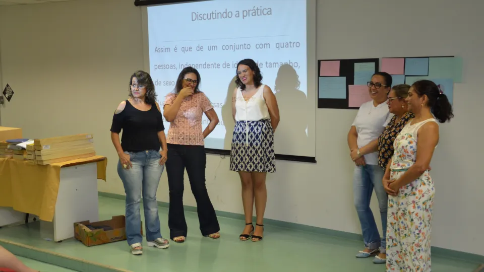 Segundo dia do Pnaic, que  acontece no Campus Santa Mônica (Foto: Milton Santos) 