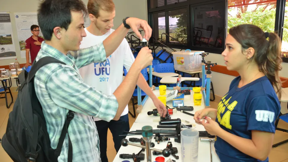 Vem pra UFU Monte Carmelo (Foto: Milton Santos)