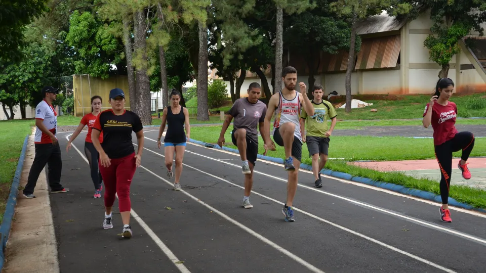 Programação ocorreu no Centro Esportivo Universitário (Foto: Milton Santos)