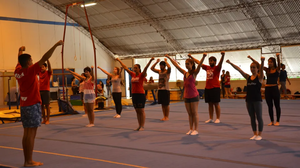 Programação ocorreu no Centro Esportivo Universitário (Foto: Milton Santos)