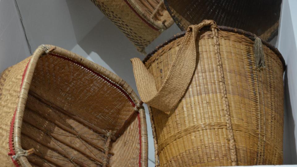Artefatos do Museu do Índio (Foto: Milton Santos)