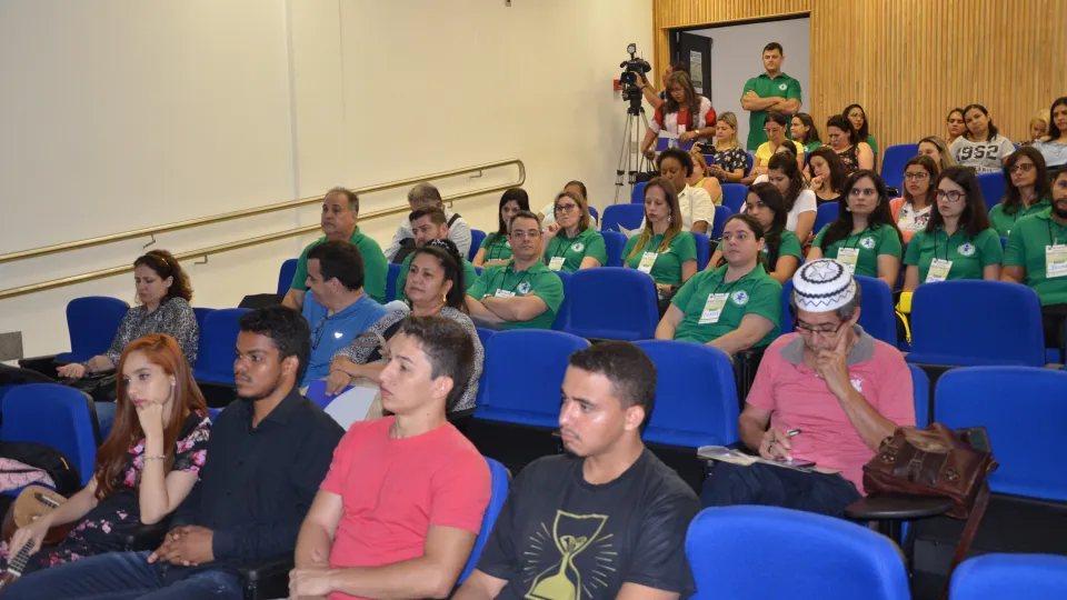 Evento acontece no Bloco 5R, do Campus Santa Mônica da UFU (Foto: Milton Santos)